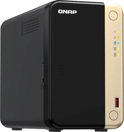 Αποθήκευση Δικτύου Qnap TS-264-8G Μαύρο
