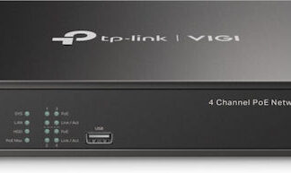 TP-LINK Vigi v1 Καταγραφικό NVR 8 Καναλιών με Ανάλυση Full HD+ VIGI NVR1008H-8MP