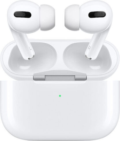Apple AirPods Pro με MagSafe Charging Case In-ear Bluetooth Handsfree Ακουστικά με Αντοχή στον Ιδρώτα και Θήκη Φόρτισης Λευκά