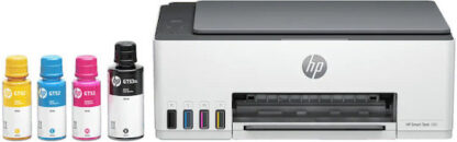 HP Smart Tank 580 All-in-One Printer  Home and home office  Print  copy  scan  Wireless; High-volume printer tank; Print from phone or tablet; Scan to PDF