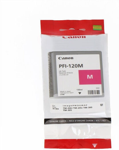 Canon PFI-120 Γνήσιο Μελάνι Εκτυπωτή InkJet Ματζέντα (2887C001)