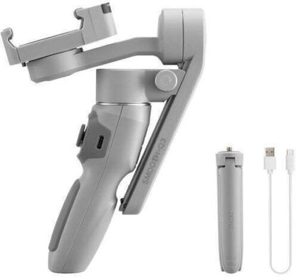 Zhiyun Smooth Q3 Gimbal Κινητού με Σταθεροποιητή 3 Αξόνων και 15 ώρες λειτουργίας Γκρι