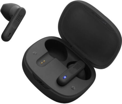 JBL Wave Flex Earbud Bluetooth Handsfree Ακουστικά με Αντοχή στον Ιδρώτα και Θήκη Φόρτισης Μαύρα
