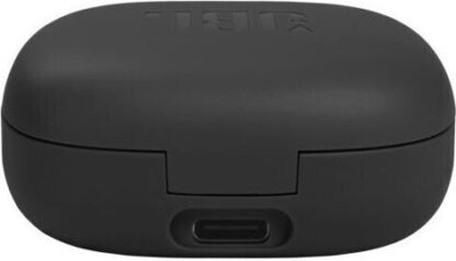 JBL Wave Flex Earbud Bluetooth Handsfree Ακουστικά με Αντοχή στον Ιδρώτα και Θήκη Φόρτισης Μαύρα