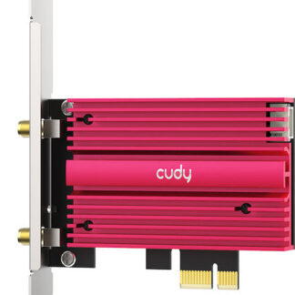 Cudy WE3000S Ασύρματη Κάρτα Δικτύου Wi‑Fi 6E (5400Mbps) PCI-e