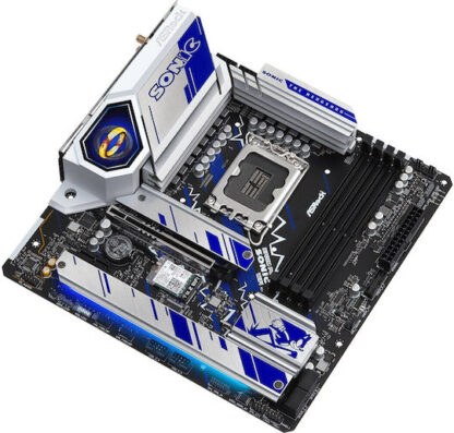 ASRock B760M PG Sonic Wi-Fi Motherboard Micro ATX με Intel 1700 Socket