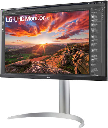 LG 27UP85NP-W IPS HDR Monitor 27" 4K 3840x2160 με Χρόνο Απόκρισης 5ms GTG
