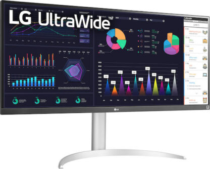 LG 34WQ650-W Ultrawide IPS HDR Monitor 34" FHD 2560x1080 με Χρόνο Απόκρισης 5ms GTG