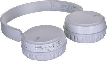 JVC HA-S36WWU Ασύρματα Bluetooth On Ear Ακουστικά με 35 ώρες Λειτουργίας Λευκά