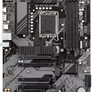 GIGABYTE B760M DS3H Motherboard - Supports Intel Core 14th Gen CPUs  6+2+1 Phases Digital VRM  up to 7600MHz DDR5 (OC)  2xPCIe 4.0 M.2  2.5GbE LAN  USB 3.2 Gen