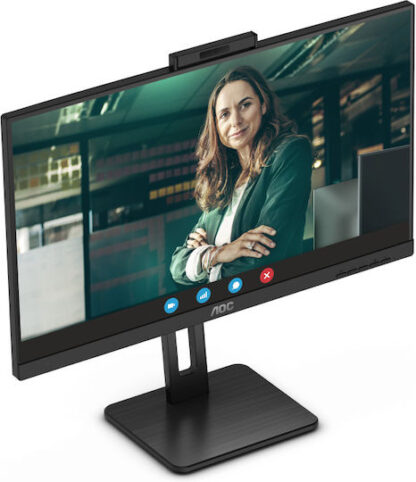 AOC 24P3CW IPS Monitor 23.8" FHD 1920x1080 με Χρόνο Απόκρισης 4ms GTG
