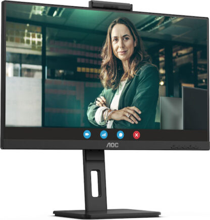 AOC 24P3CW IPS Monitor 23.8" FHD 1920x1080 με Χρόνο Απόκρισης 4ms GTG