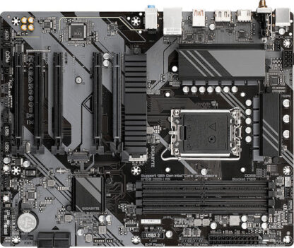 Gigabyte B760 DS3H AX Motherboard - Supports Intel Core 14th Gen CPUs  8+2+1 Phases Digital VRM  up to 7600MHz DDR5 (OC)  2xPCIe 4.0 M.2  Wi-Fi 6E  2.5GbE LAN  USB 3.2 Gen 2