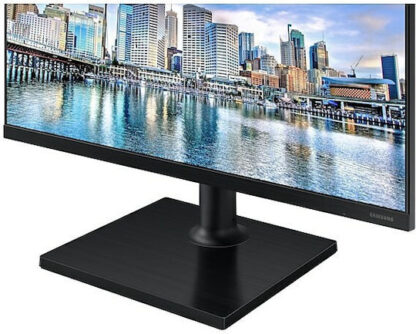 Samsung LF24T450FZU IPS Monitor 24" FHD 1920x1080 με Χρόνο Απόκρισης 5ms GTG