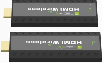 Techly IDATA HDMI-WL53 AV extender AV transmitter & receiver Black