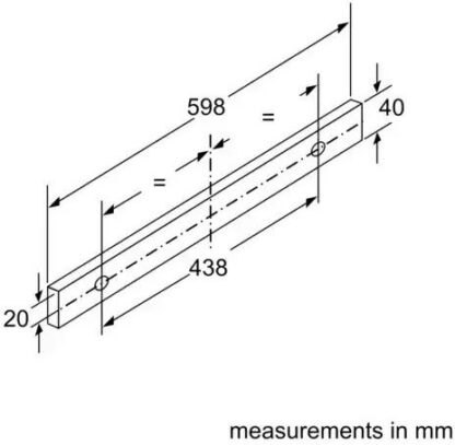 Bosch Συρόμενος Απορροφητήρας 60cm Inox Κωδικός: DFT63AC50