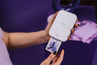Canon Zoemini 2 Zink Εκτυπωτής για Φωτογραφίες με Bluetooth White
