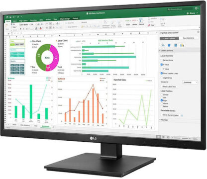 LG 27BN55UP-B IPS HDR Monitor 27" FHD 1920x1080 με Χρόνο Απόκρισης 5ms GTG