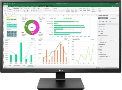 LG 27BN55UP-B IPS HDR Monitor 27" FHD 1920x1080 με Χρόνο Απόκρισης 5ms GTG