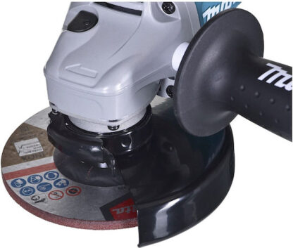 Makita Τροχός 125mm Μπαταρίας Brushless με Ρύθμιση Στροφών 3x5Ah Κωδικός: DGA513RT3J