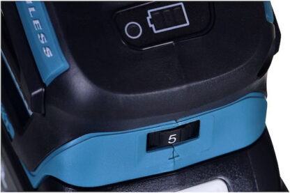 Makita Τροχός 125mm Μπαταρίας Brushless με Ρύθμιση Στροφών 3x5Ah Κωδικός: DGA513RT3J