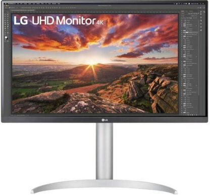 LG 27UP85NP-W IPS HDR Monitor 27" 4K 3840x2160 με Χρόνο Απόκρισης 5ms GTG