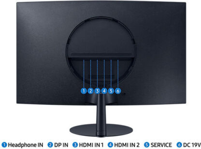 Samsung S39C VA Curved Monitor 32" FHD 1920x1080 με Χρόνο Απόκρισης 4ms GTG