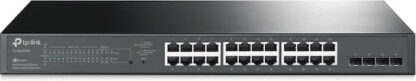 TP-LINK Jetstream TL-SG2428P v2 Managed L2 PoE+ Switch με 24 Θύρες Gigabit (1Gbps) Ethernet και 4 SFP Θύρες