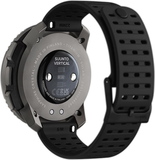 Suunto SS050858000 smartwatch / sport watch 3.56 cm (1.4 ) Dot-matrix 49 mm 280 x 280 pixels Touchscreen Titanium GPS (satellite) Suunto SS050858000 smartwatch / sport watch 3.56 cm (1.4 ) Dot-matrix 49 mm 280 x 280 pixels Touchscreen Titanium GPS (satellite)