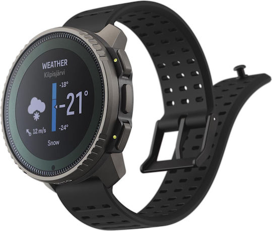 Suunto SS050858000 smartwatch / sport watch 3.56 cm (1.4 ) Dot-matrix 49 mm 280 x 280 pixels Touchscreen Titanium GPS (satellite) Suunto SS050858000 smartwatch / sport watch 3.56 cm (1.4 ) Dot-matrix 49 mm 280 x 280 pixels Touchscreen Titanium GPS (satellite)