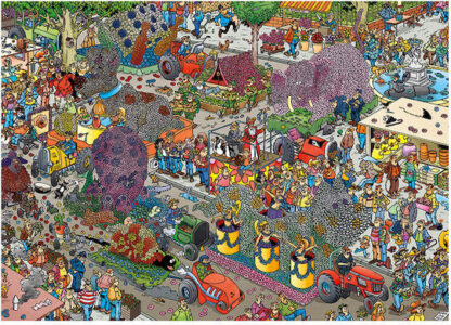 Jigsaw Puzzle Jan Van Haasteren Flower Parade 2D 1000pcs Κωδικός: 19071
