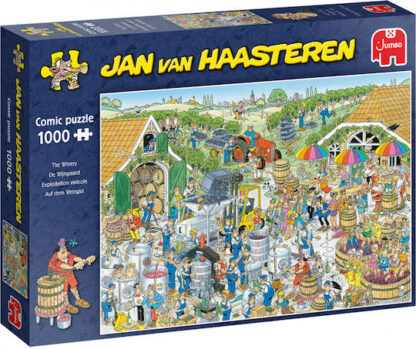 Jumbo Jan Van Haasteren Auf dem Weingut 1000 Teile Puzzle (19095)