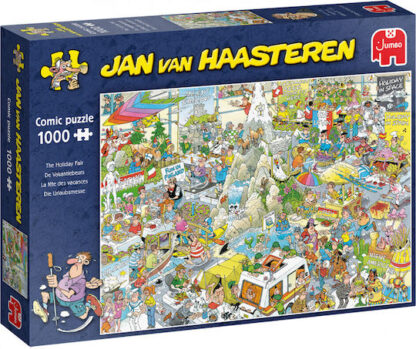 Jumbo Jan van Haasteren The Holiday Fair Die Urlaubsmesse 1000 Teile Puzzle (19051)