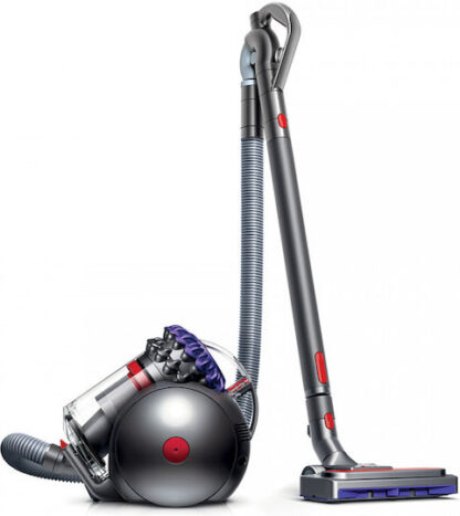 Dyson CY28 Big Ball Parquet 2 Ηλεκτρική Σκούπα 600W με Κάδο 1.5lt Iron/Purple/Iron