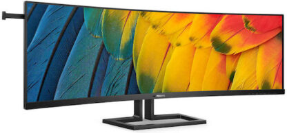 Philips 45B1U6900C VA HDR Curved Monitor 44.5" 5120x1440 με Χρόνο Απόκρισης 4ms GTG