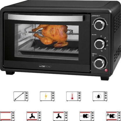 Clatronic Ηλεκτρικό Φουρνάκι 25lt Χωρίς Εστίες Κωδικός: 263898