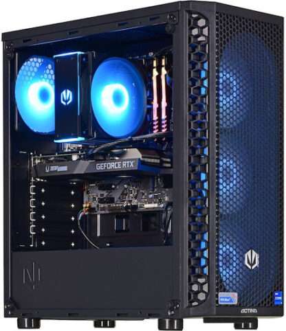Actina 5901443329220 PC AMD Ryzen™ 5 5500 16 GB DDR4-SDRAM 1 TB SSD AMD Radeon RX 6600 Midi Tower Black
