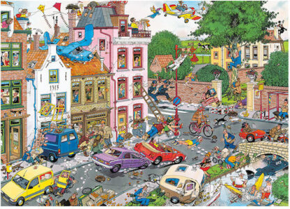 Puzzle Friday the 13th Jan Van Haasteren 2D 1000 Κομμάτια Κωδικός: 19069