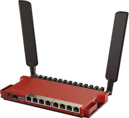MikroTik L009UiGS-2HaxD-IN Ασύρματο Router Wi‑Fi 6 με 8 Θύρες Gigabit Ethernet