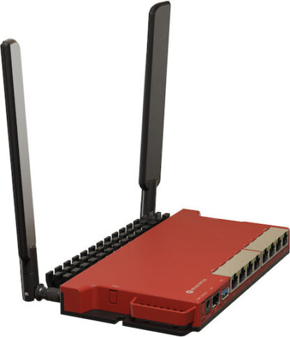 MikroTik L009UiGS-2HaxD-IN Ασύρματο Router Wi‑Fi 6 με 8 Θύρες Gigabit Ethernet