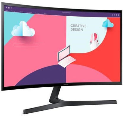Samsung S27C366EA VA Curved Monitor 27" FHD 1920x1080 με Χρόνο Απόκρισης 4ms GTG