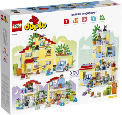 Lego Duplo 3 in 1 Family House για 3+ Ετών Κωδικός: 10994