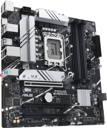 Asus Prime B760M-A-CSM Motherboard Micro ATX με Intel 1700 Socket