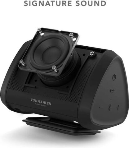 Vonmählen Air Beats Mini Ηχείο Bluetooth με Διάρκεια Μπαταρίας έως 13 ώρες Μαύρο Κωδικός: 1220370