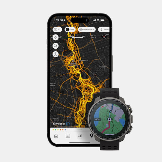 Suunto SS050858000 smartwatch / sport watch 3.56 cm (1.4 ) Dot-matrix 49 mm 280 x 280 pixels Touchscreen Titanium GPS (satellite) Suunto SS050858000 smartwatch / sport watch 3.56 cm (1.4 ) Dot-matrix 49 mm 280 x 280 pixels Touchscreen Titanium GPS (satellite)
