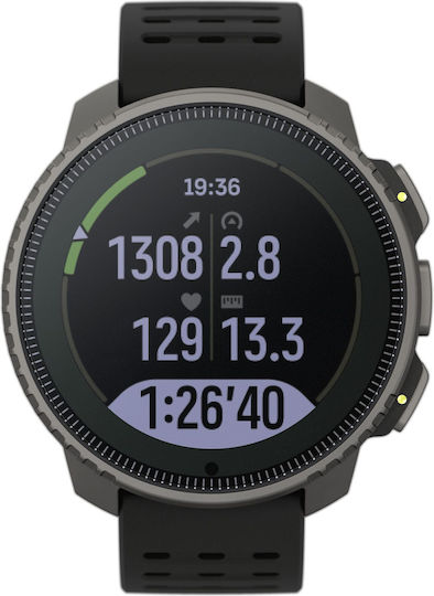 Suunto SS050858000 smartwatch / sport watch 3.56 cm (1.4 ) Dot-matrix 49 mm 280 x 280 pixels Touchscreen Titanium GPS (satellite) Suunto SS050858000 smartwatch / sport watch 3.56 cm (1.4 ) Dot-matrix 49 mm 280 x 280 pixels Touchscreen Titanium GPS (satellite)