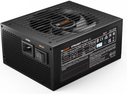 Be Quiet Straight Power 12 1200W Μαύρο Τροφοδοτικό Υπολογιστή Full Modular 80 Plus Platinum