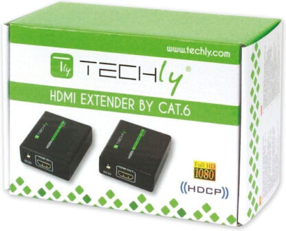 Techly Amplifier HDMI Full HD up to 60m of cable Cat. 6 / 6A / 7 IDATA EXT-E70
