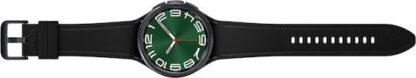 Samsung Galaxy Watch6 Classic LTE Stainless Steel 47mm Αδιάβροχο με eSIM και Παλμογράφο (Μαύρο)