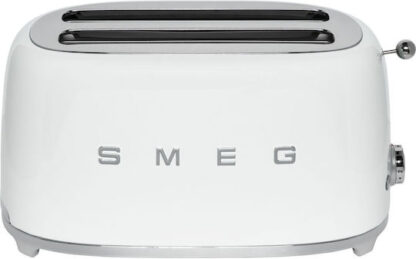 Smeg Φρυγανιέρα 2 Θέσεων 1500W Λευκή Κωδικός: TSF02WHEU